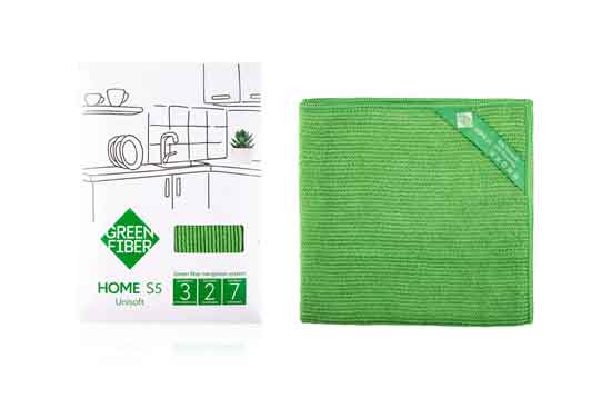 Home s5 kadife fiber yeşil renk